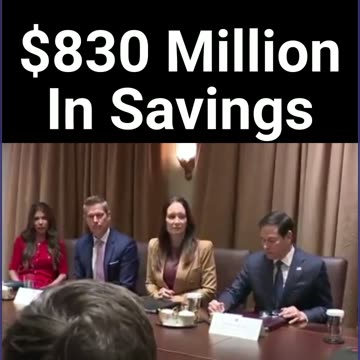 Interior Secretary Announces $830 Million In Savings