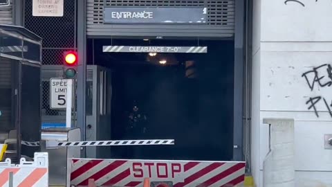 Protesters now attempting to break into the LA detention center. Officers now deploying tear gas.