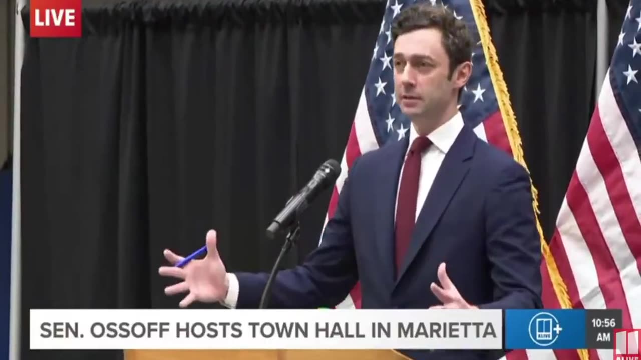 Dem Senator Jon Ossoff Says 'There Is No Question' Trump Has Committed Impeachable Offenses