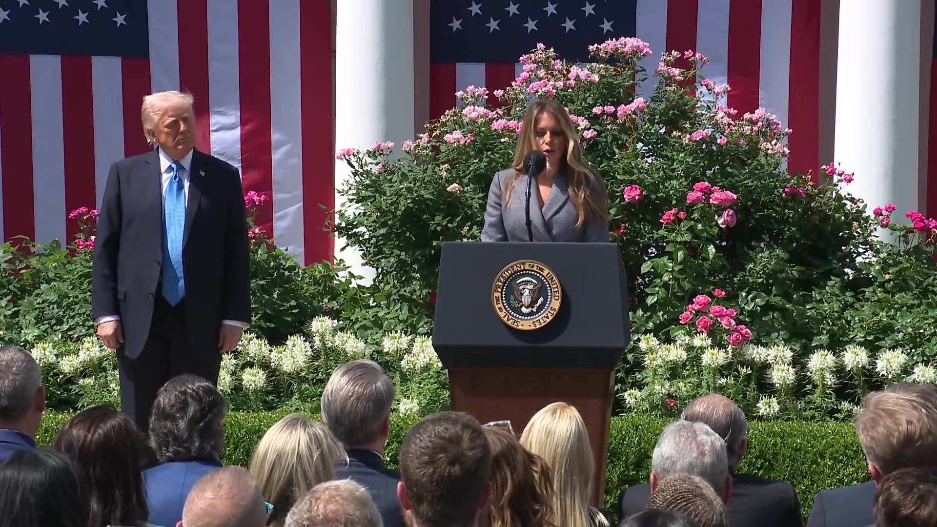 President Trump and the First Lady Participate in a Bill Signing, May 19, 2025