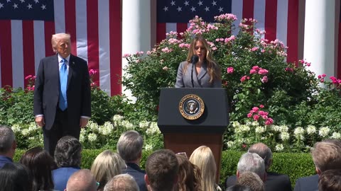 President Trump and the First Lady Participate in a Bill Signing, May 19, 2025