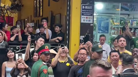French President in Vietnam