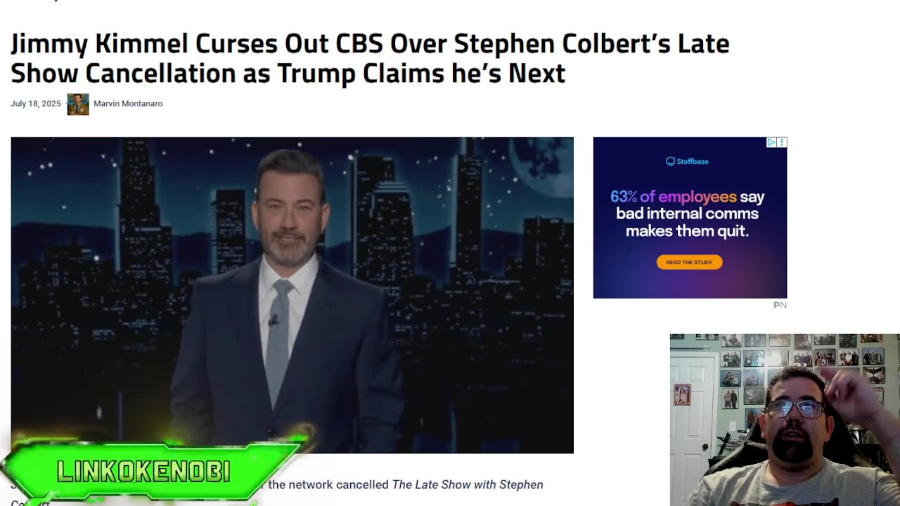 Far Left Dems Losing It Over Stephen Colbert Being Fired From CBS