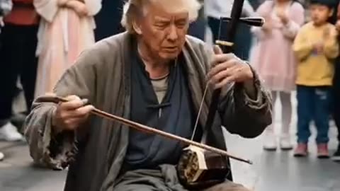 Donal trump violine video