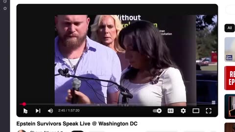 EPSTEIN VICTIMS SPEAK in LIVE in Washington DC