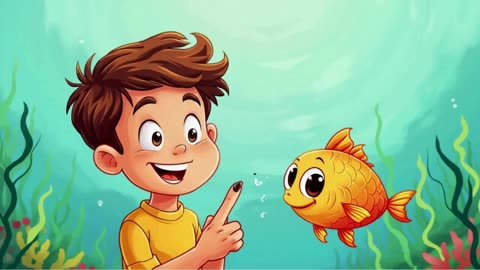 “1,2,3,4,5 Once I Caught a Fish Alive | Fun Kids Rhyme with Music & Animation”