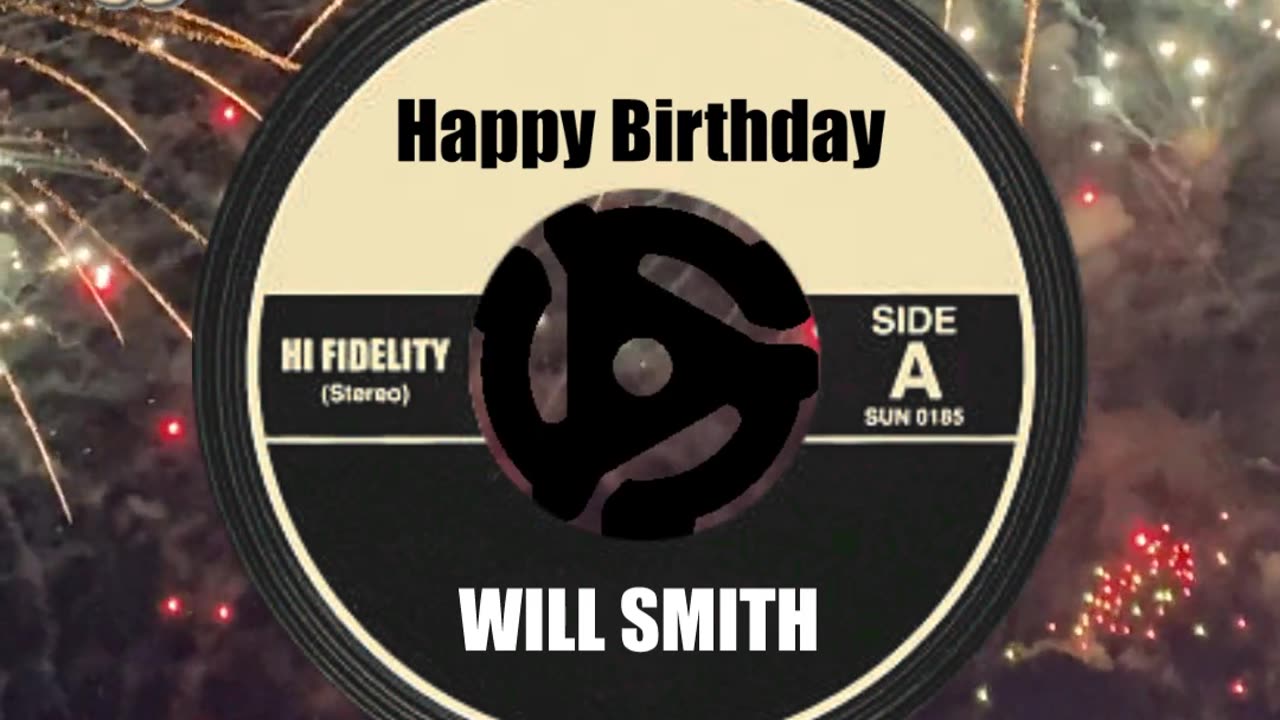 HAPPY BIRTHDAY to WILL SMITH