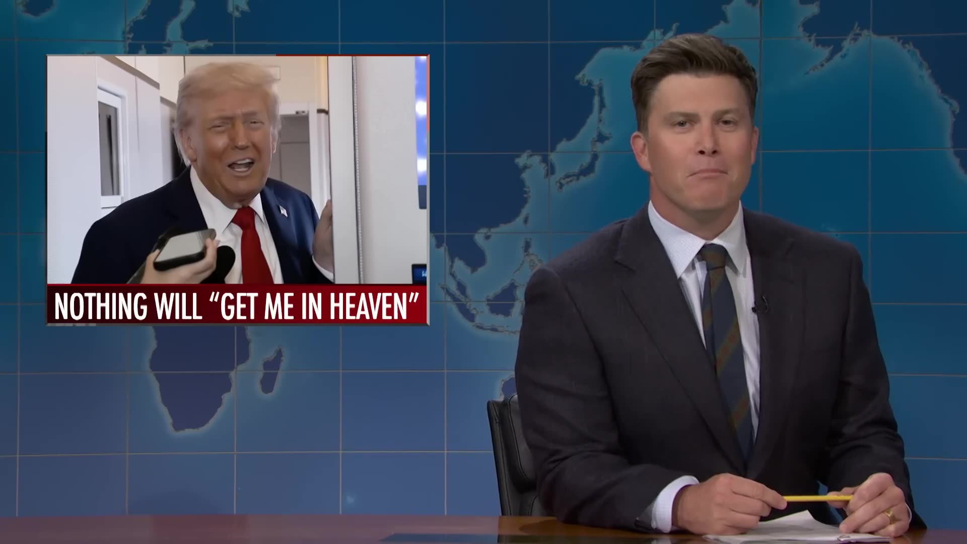 Weekend Update: Trump Frees George Santos, Young Republican Group Chat Leaks