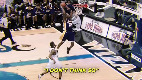 Kobe was just DIFFERENT