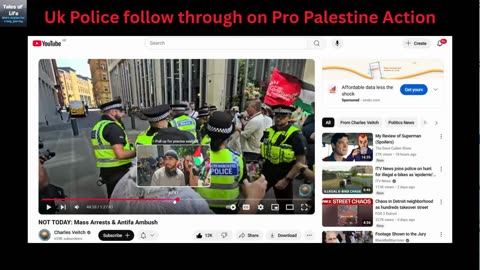 Uk Police follow through on Pro Palestine Action