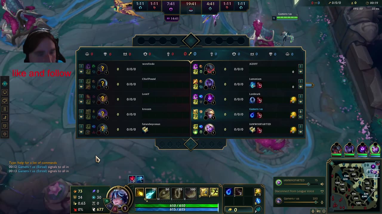 winning ranked on every champion in order A-Z.