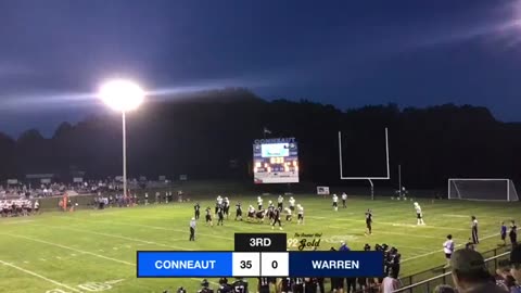 AUGUST 22 2025 HIGH SCHOOL FOOTBALL: CONNEAUT VS WARREN