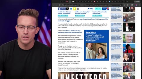 Senator John Fetterman Collapses, Suffers Life-Threatening Heart Issue _ In Hospital...