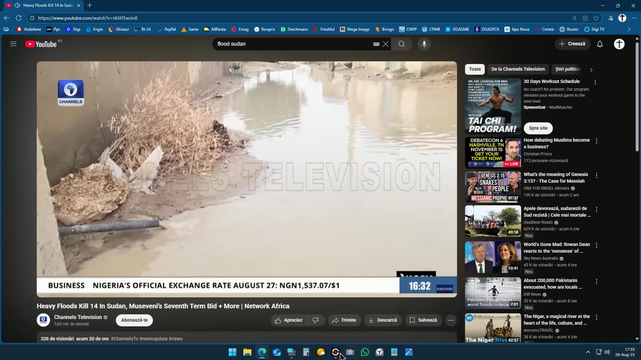 end times, sudan, flood