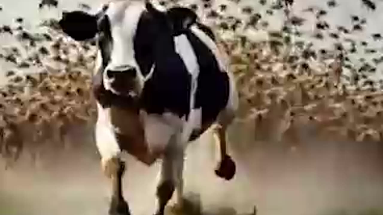 The Cow Attacked By Bee | #ai