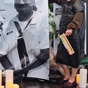 Así cantan en Nueva York en vigilia de América Yamileth y Adal Jair.