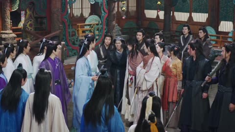 Fan Yue & Bai shuo moonlight mystique humans and demons all fighting episode 8