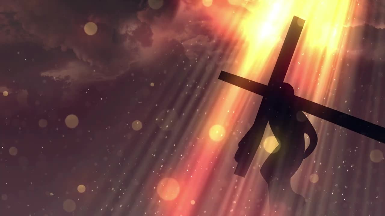 🌅 "The Cross of Self-Reflection | Non-Guided Meditation for Inner Peace & Spiritual Growth" 🧘‍♂️✨