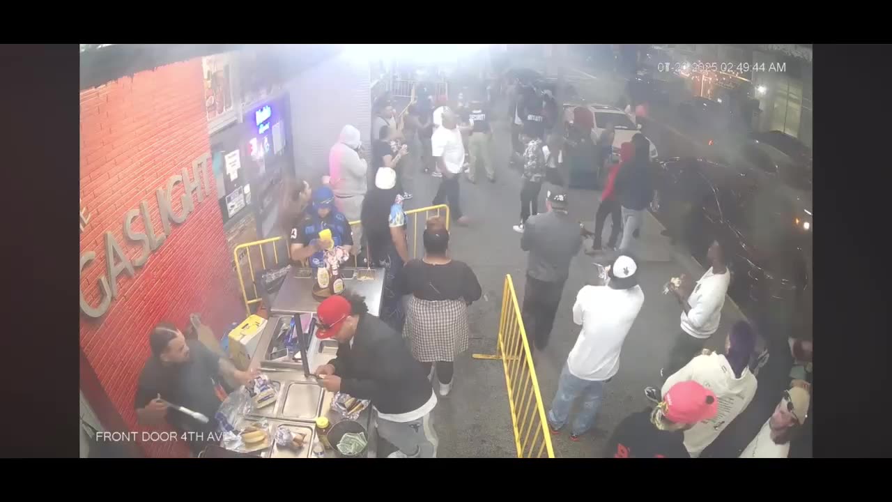Anchorage Alaska Shooting Gas Light Bar 2025
