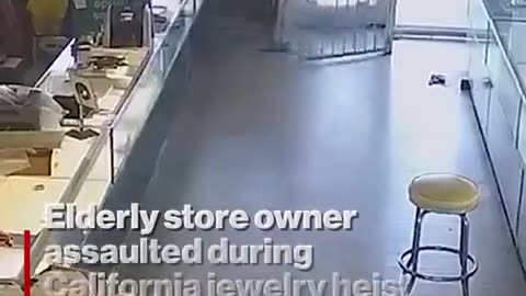 🤯💥 Shocking Jewelry Store Robbery! Elderly Owner Gets Hurt | FunFM