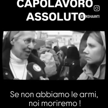 QUANDO LA CHIESA PROFESSA IL RIARMO…