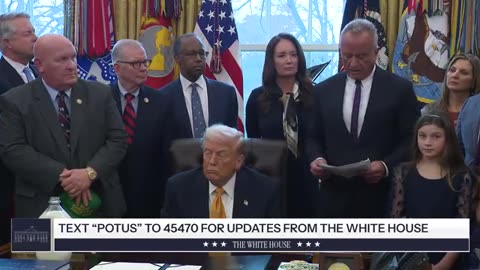 President Trump Participates in a Signing Ceremony, Jan. 14, 2026