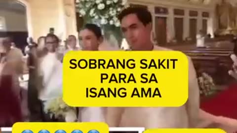 hindi pala si Dennis Padilla ang naghatid kay Claudia sa altar? #trendingnow