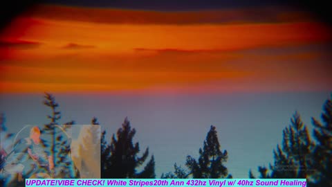 UPDATE!VIBE CHECK! White Stripes20th Ann 432hz Vinyl w/ 40hz Sound Healing