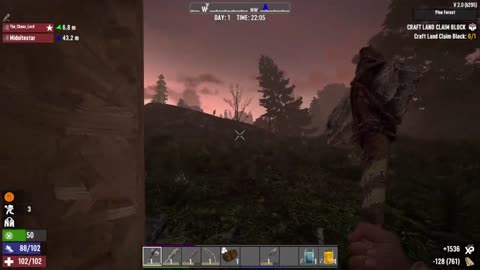7 days to die 2.0 multiplayer gameplay part 1