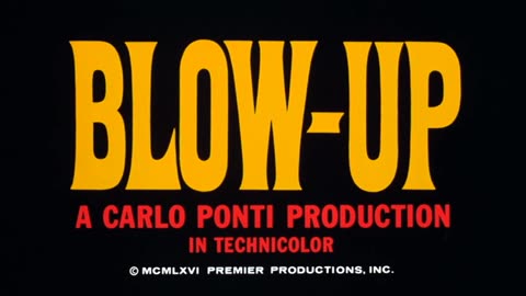 BLOW-UP (1966) Michelangelo Antonioni movie trailer