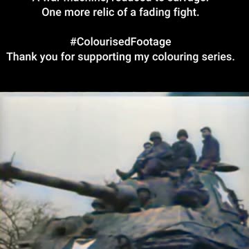 Wreck in the Mud — A Tank’s Final StandA battlefield titan, motionless.