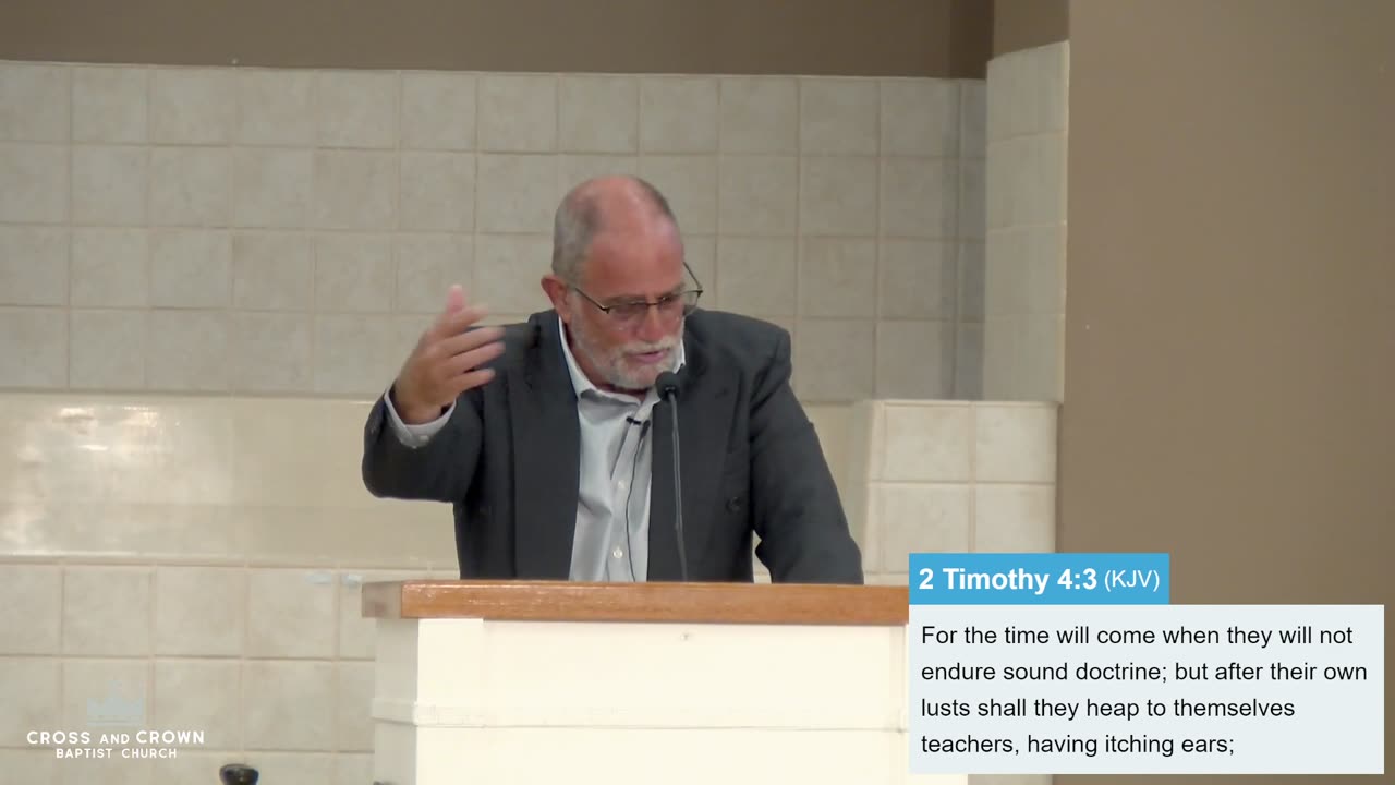 Wednesday Evening - Pastor Davis