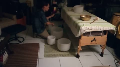 Singing Bowls Sound Healing Meditation, August 2, 2019 - Jedi Shaman