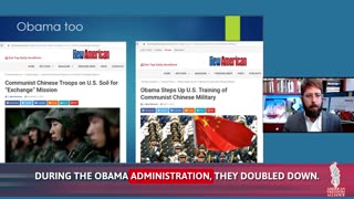 They actually brought CCP soldiers to the United States - Alex Newman
