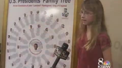 Local Girl Discovers Nearly All US Presidents Are Relatives (Oct 24, 2009)