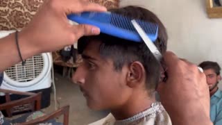 long silki to short haircut for summer