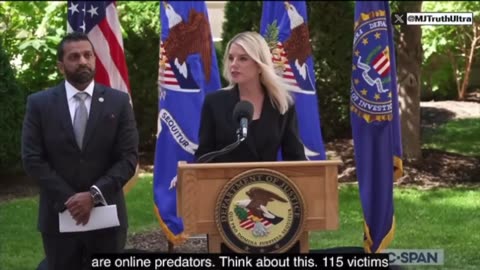 Pam Bondi Announces a 5-Day Nationwide Operation Resulted in the Arrest of 208 Child Sex Predators