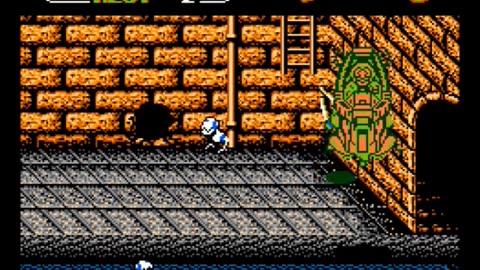 TMNT II NES Port: Professor Baxter Stockman