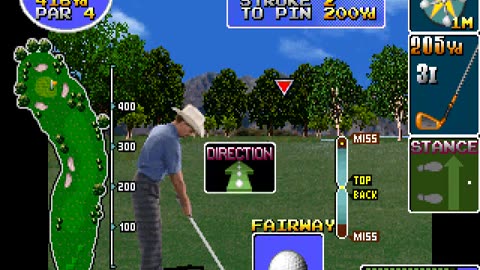 Arcade Longplay 868 Eagle Shot Golf
