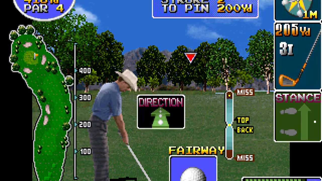 Arcade Longplay 868 Eagle Shot Golf