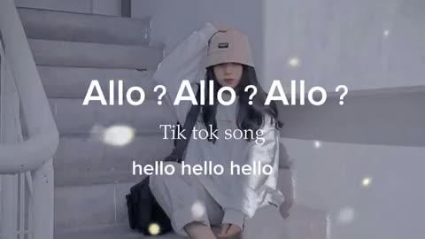 Allo Allo Allo Tik tok song ︳