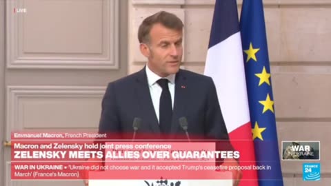 French President Macron Press Conference: Russia's Losses and Coalition Troop Deployment to Ukraine