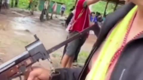 🔫 Myanmar War | Karen Fighters with Improvised 9mm SMG | RCF