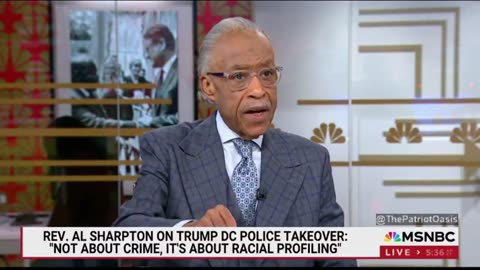 Rev. AL Sharpton claims President Trump is only going after "Black Mayors"
