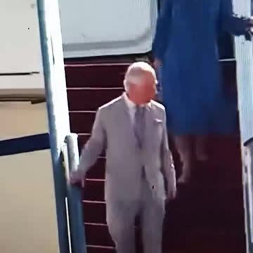 KING QUEEN CHARLES THE TURD AND HER BAPHOMET WALKS