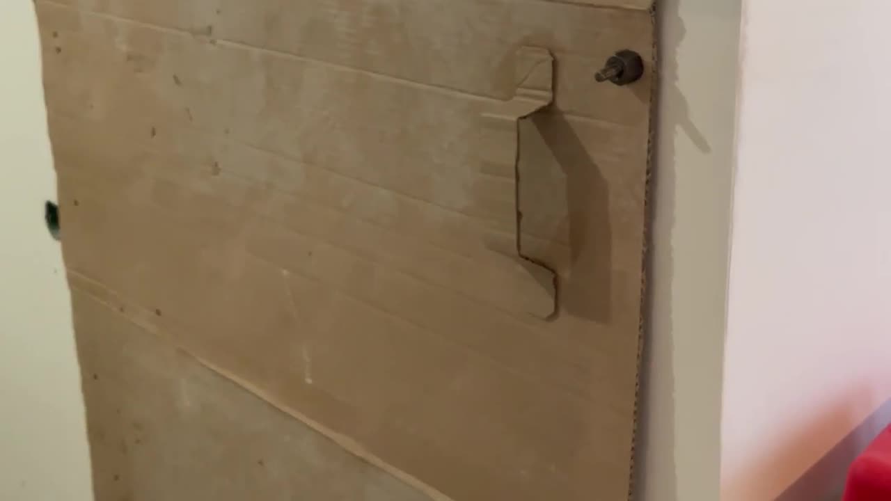 Is This Cardboard Door Up to Code?