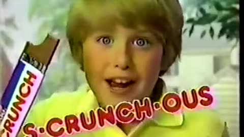 Nestle Crunch Vintage Commercial with a twist at the end XD