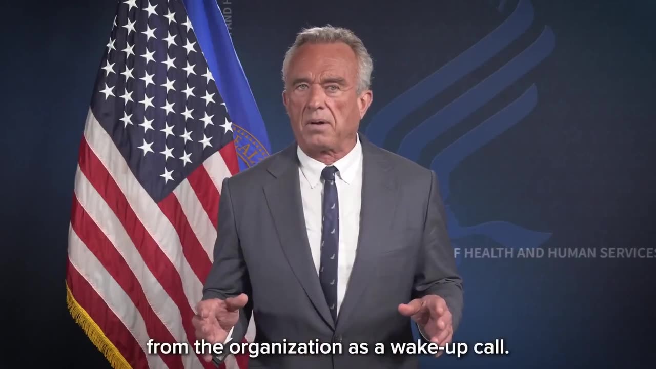 “川普47與世界關係13” 🚨突發新聞：美國公眾健康與衛生服務部（HHS）部長RFK Jr.敦促每個國家放棄世衛組織（W.H.O），迎接全球衞生合作的新時代！🙌