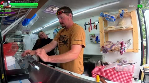 🟢BIG EVENT FLY IN FOOD TRAILER Isolated Alaska Village!Real !Homestead