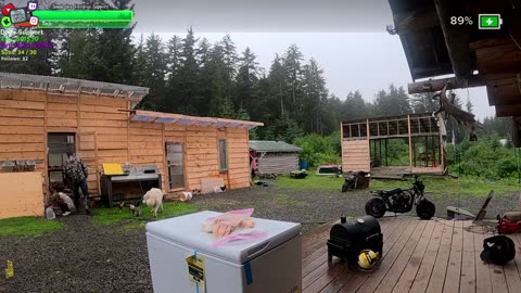 🟢BIG EVENT FLY IN FOOD TRAILER Isolated Alaska Village!Real !Homestead